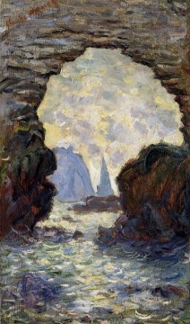  por Arte - La Aguja de Roca vista a través de la Porte d Aumont Claude Monet